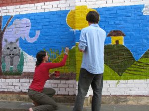 Nepal Community Painting